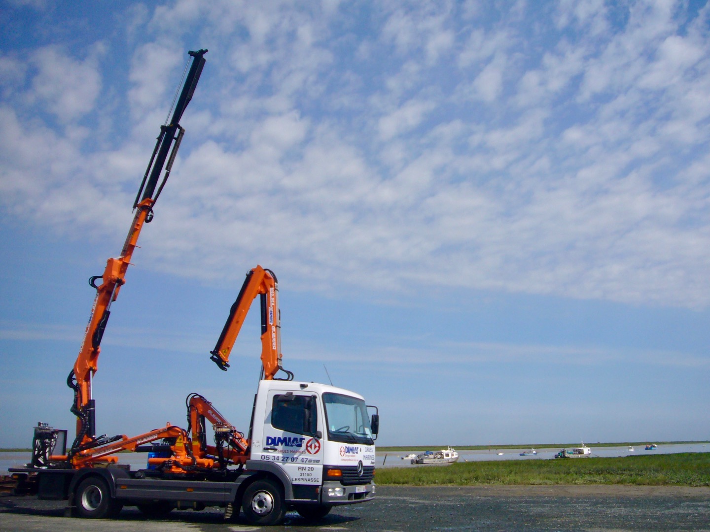 CAMION DE DÉMONSTRATION
